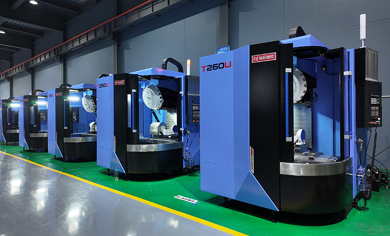 T260U五轴加工中心：RTCP 刀尖跟随，精密铣削复杂曲面，多行业应用场景高效